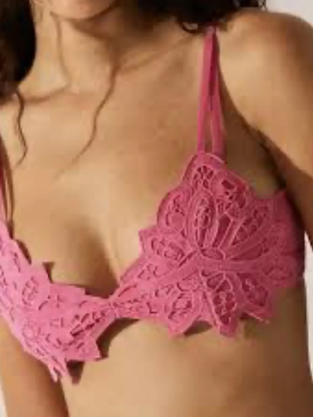 Free People Intimately Bali Soleil Bralette- Pink